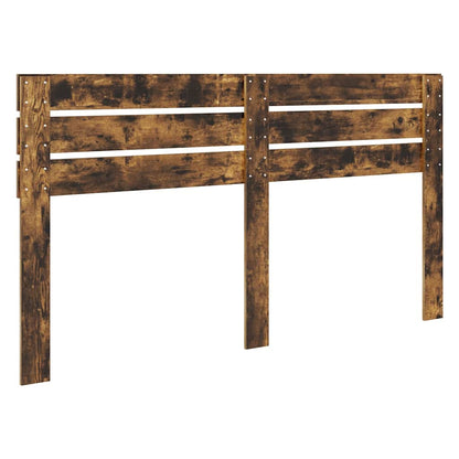 Testiera con testiera Rovere fumé 180 cm Legno multistrato