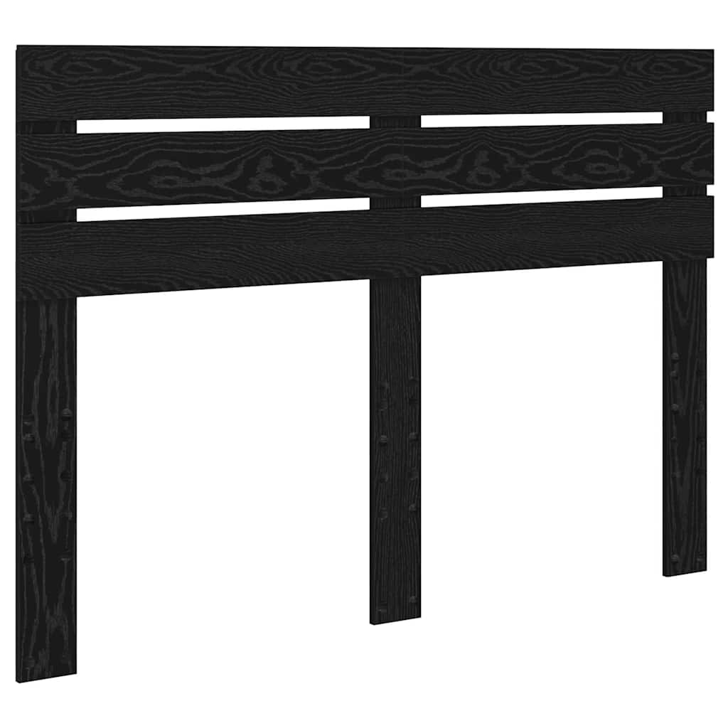 Testiera con testiera Rovere Nero 160 cm Legno multistrato