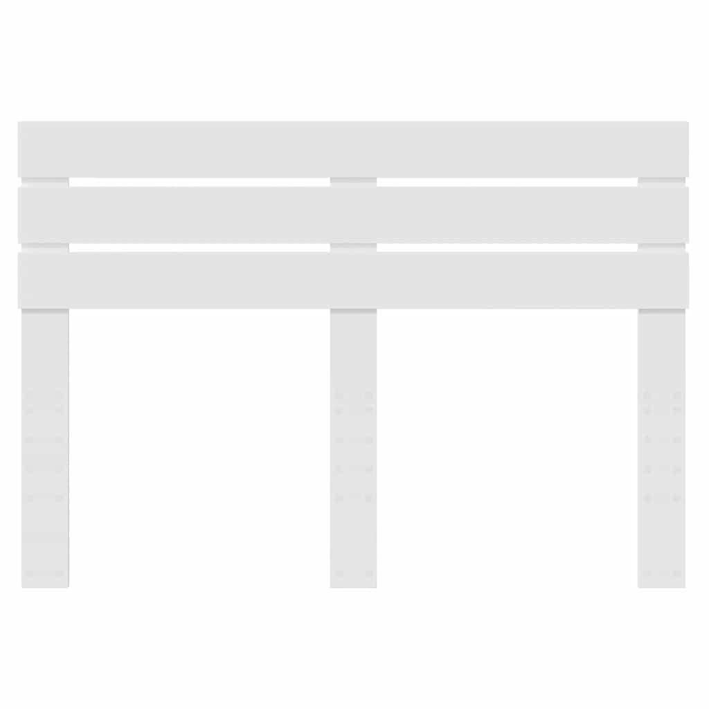 Testiera con testiera Bianco 150 cm Legno multistrato