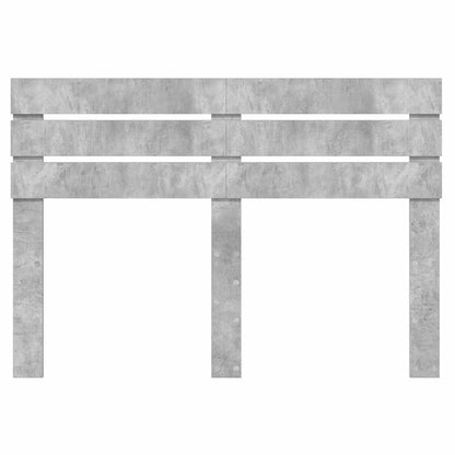 Testiera con testiera Grigio cemento 150 cm Legno multistrato