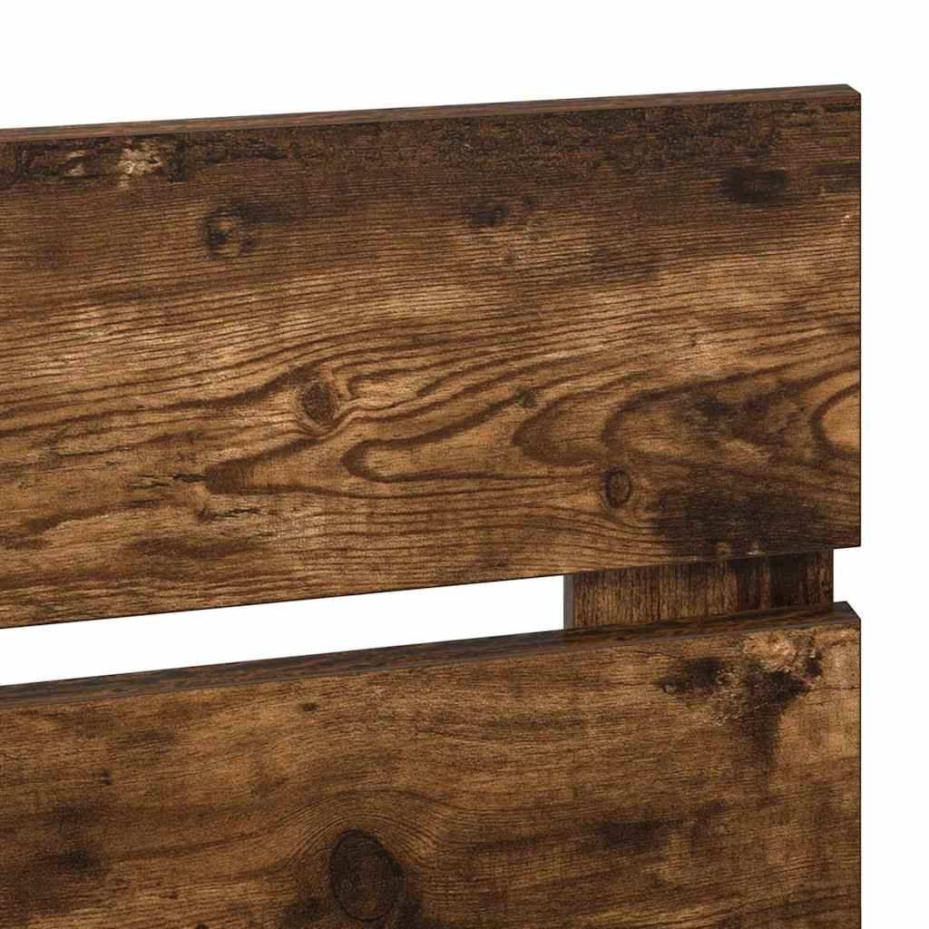 Testiera con testiera Rovere fumé 140 cm Legno multistrato