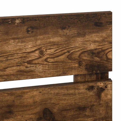 Testiera con testiera Rovere fumé 140 cm Legno multistrato