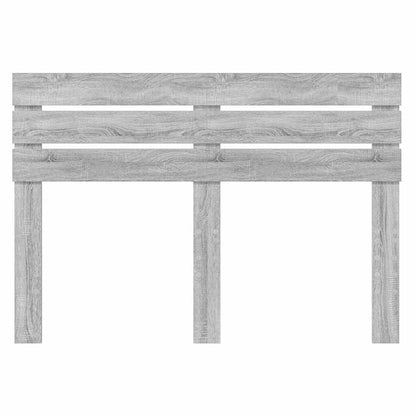 Testiera con testiera Grigio Sonoma 140 cm Legno multistrato