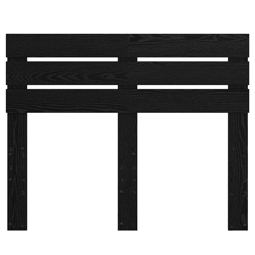 Testiera con testiera Rovere Nero 135 cm Legno multistrato