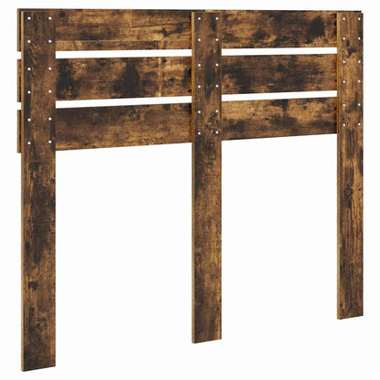 Testiera con testiera Rovere fumé 135 cm Legno multistrato