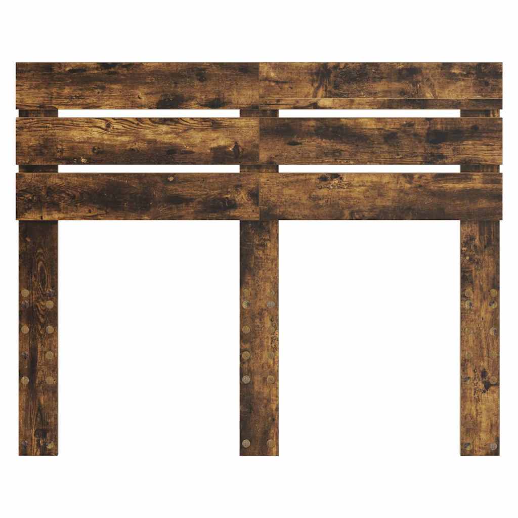 Testiera con testiera Rovere fumé 135 cm Legno multistrato