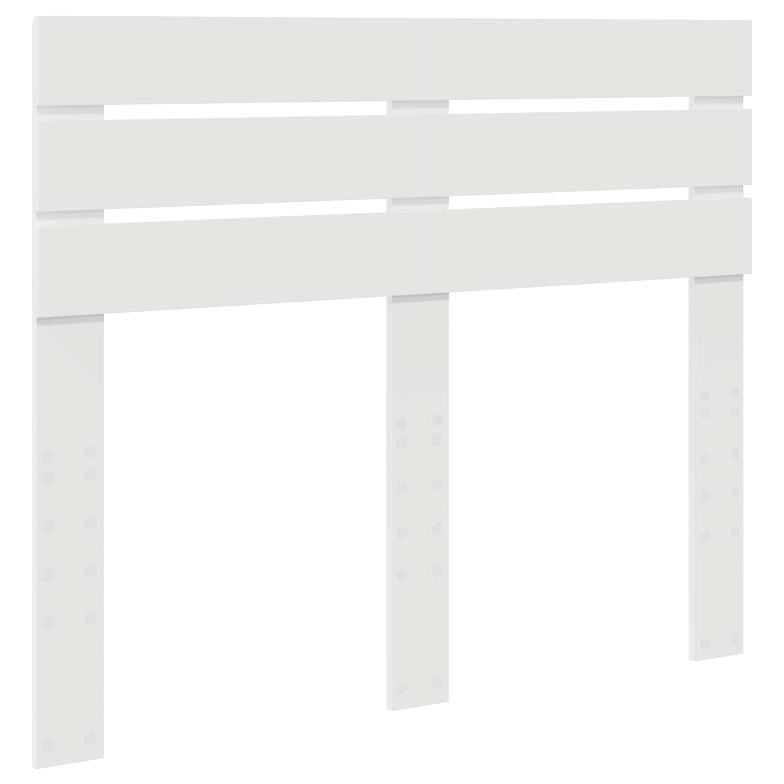 Testiera Bianco Legno multistrato | homemem39