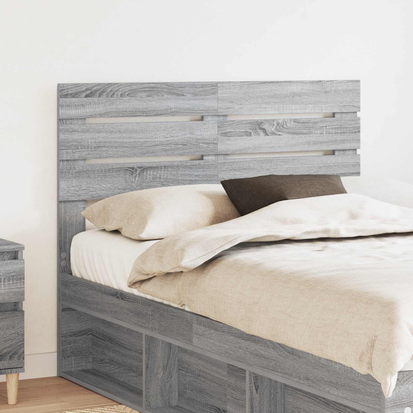 Testiera Grigio Sonoma Legno multistrato
