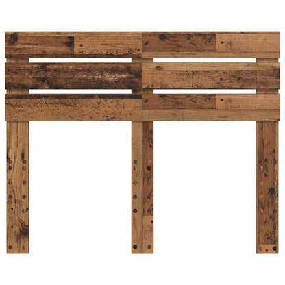 Testiera con testiera Legno vecchio 120 cm Legno multistrato