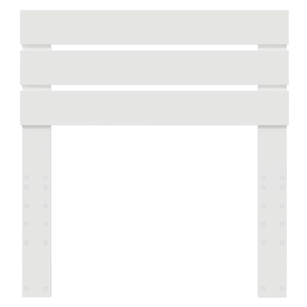 Testiera con testiera Bianco 100 cm Legno multistrato