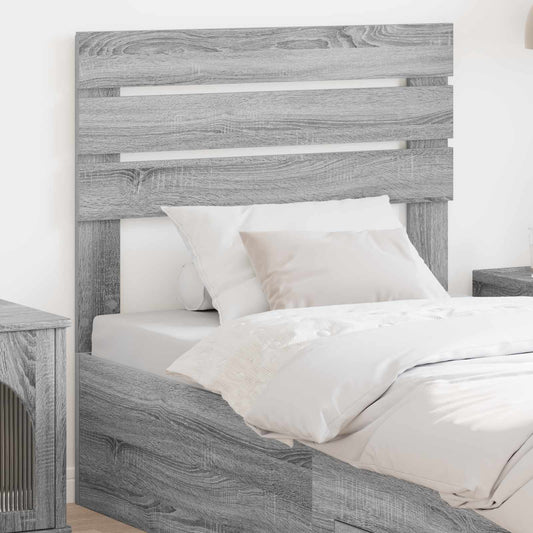 Testiera Grigio Sonoma Legno multistrato