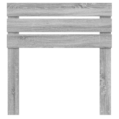 Testiera con testiera Grigio Sonoma 100 cm Legno multistrato