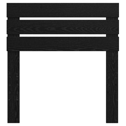 Testiera con testiera Rovere Nero 90 cm Legno multistrato