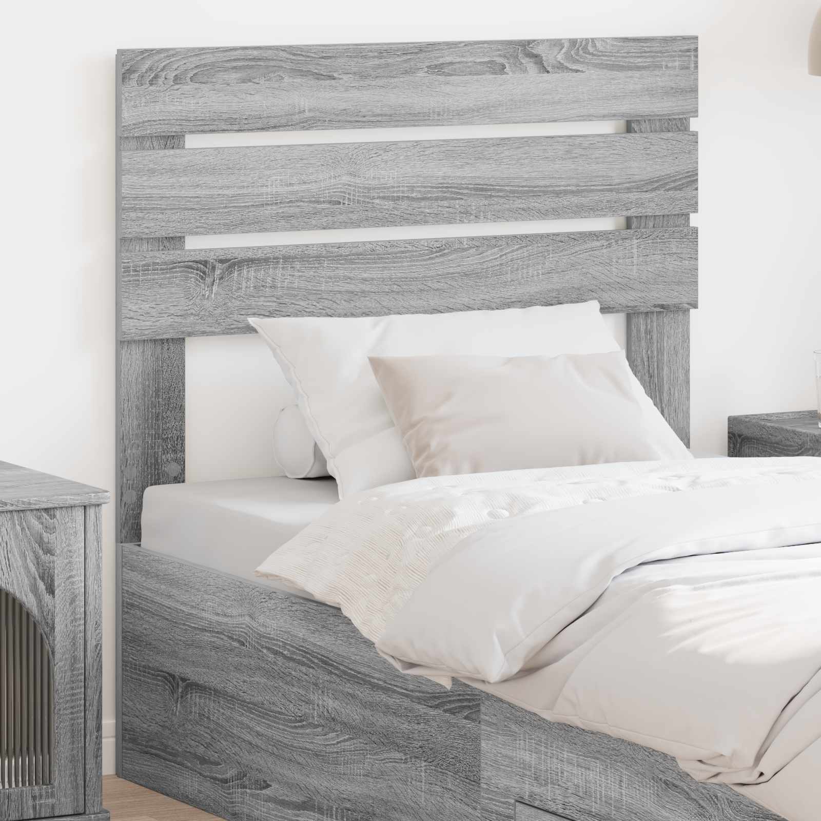 Testiera Grigio Sonoma Legno multistrato | homemem39