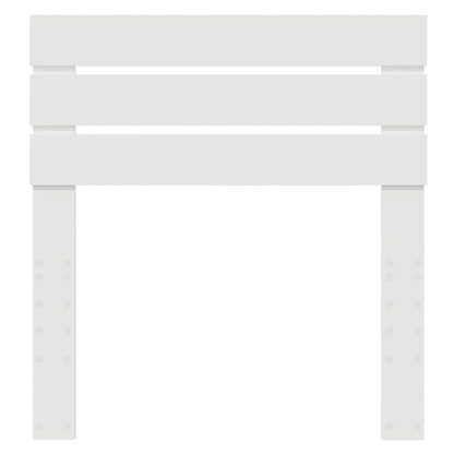 Testiera con testiera Bianco 80 cm Legno multistrato