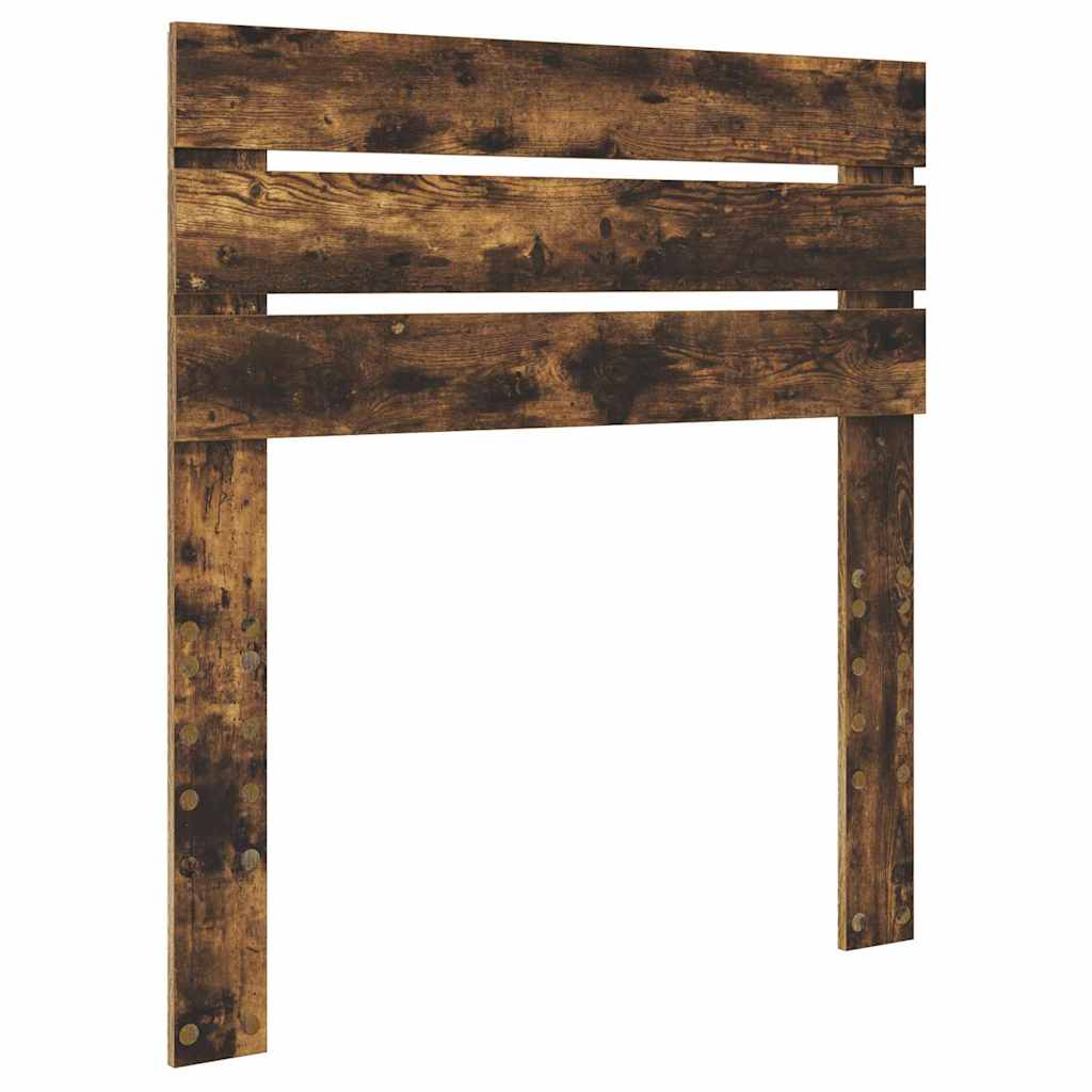 Testiera con testiera Rovere fumé 80 cm Legno multistrato