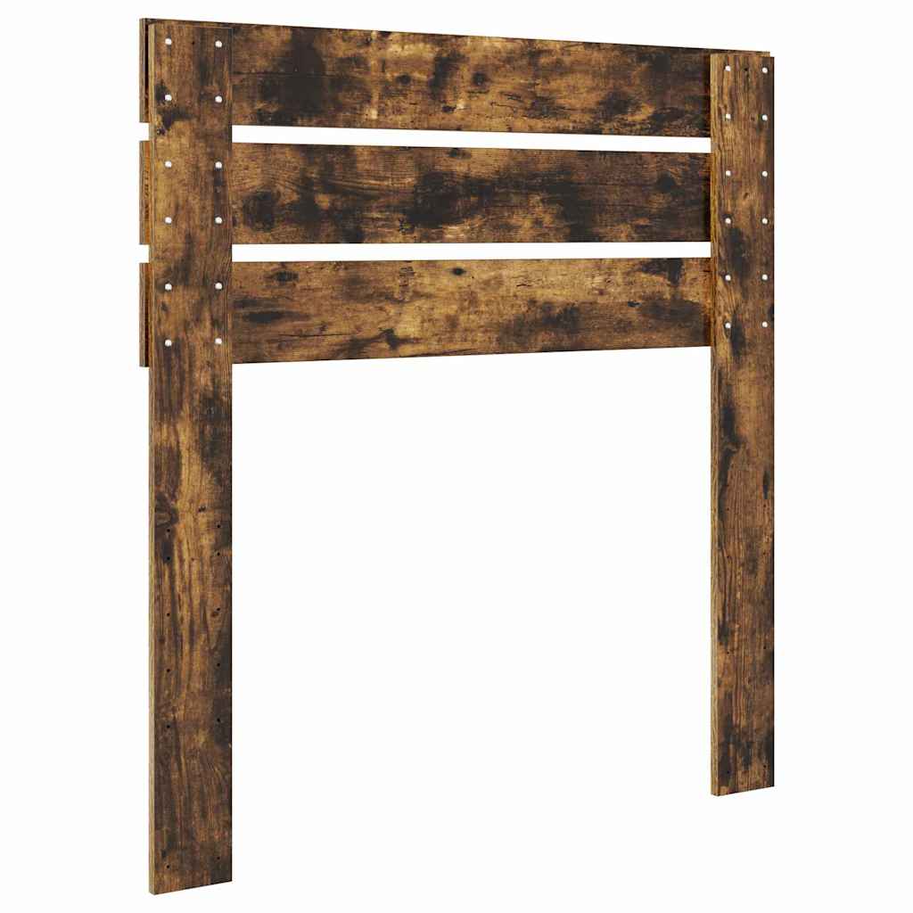 Testiera con testiera Rovere fumé 80 cm Legno multistrato