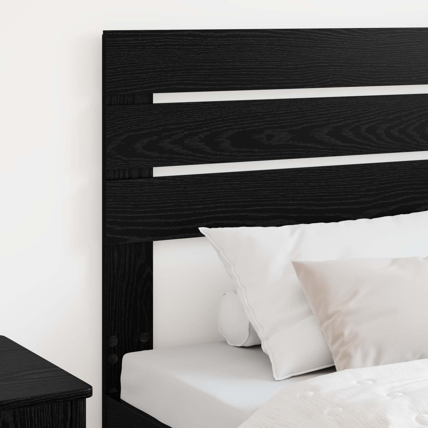 Testiera Rovere Nero Legno multistrato | homemem39