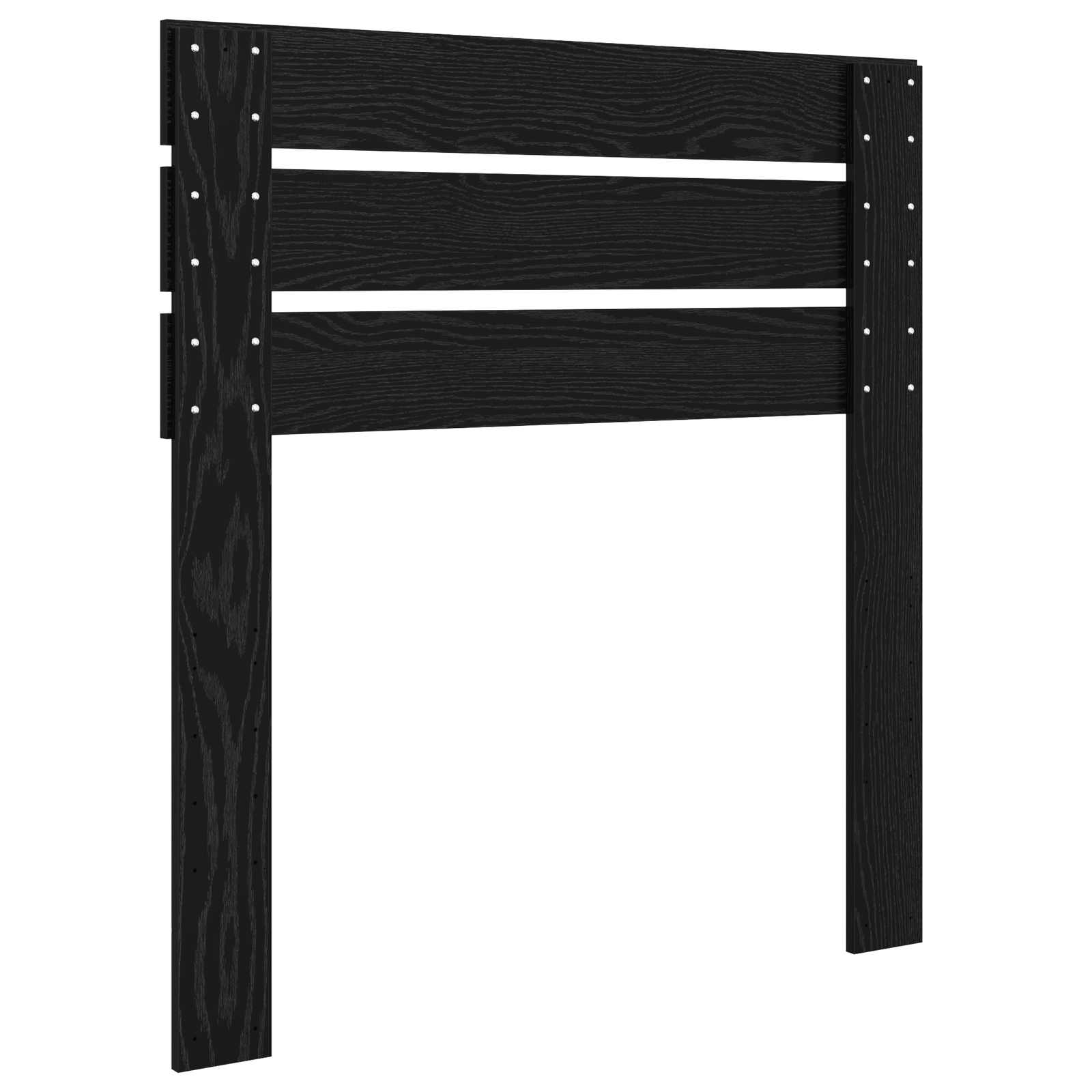 Testiera Rovere Nero Legno multistrato | homemem39