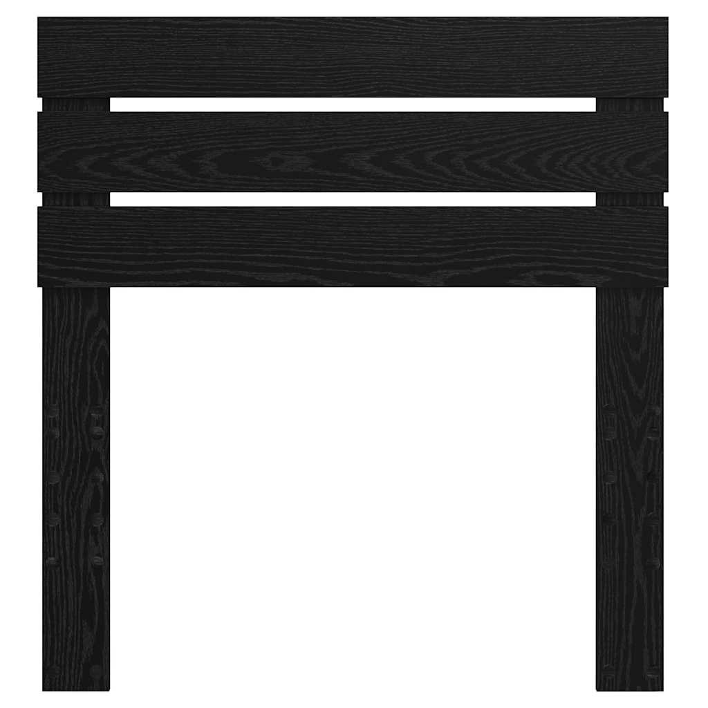 Testiera con testiera Rovere Nero 75 cm Legno multistrato