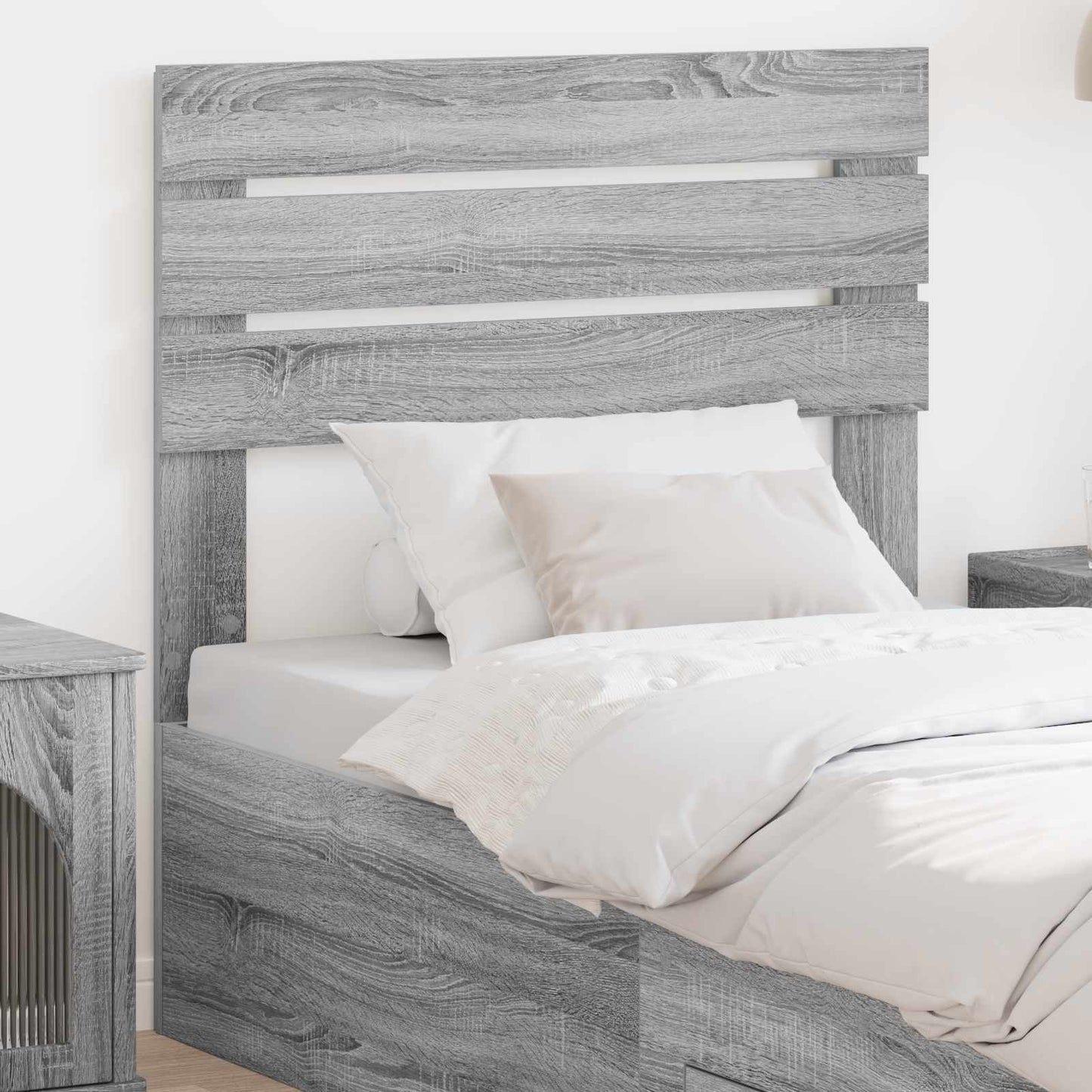 Testiera Grigio Sonoma Legno multistrato