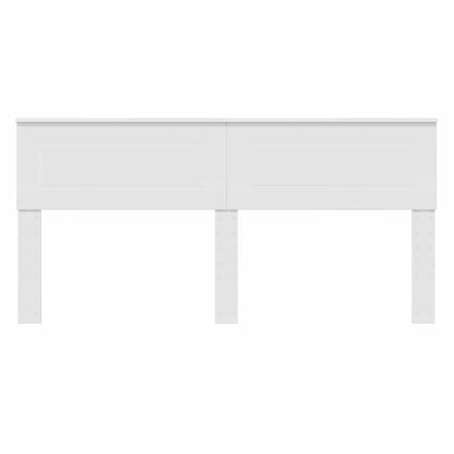 Testiera con testiera Bianco 200 cm Legno multistrato