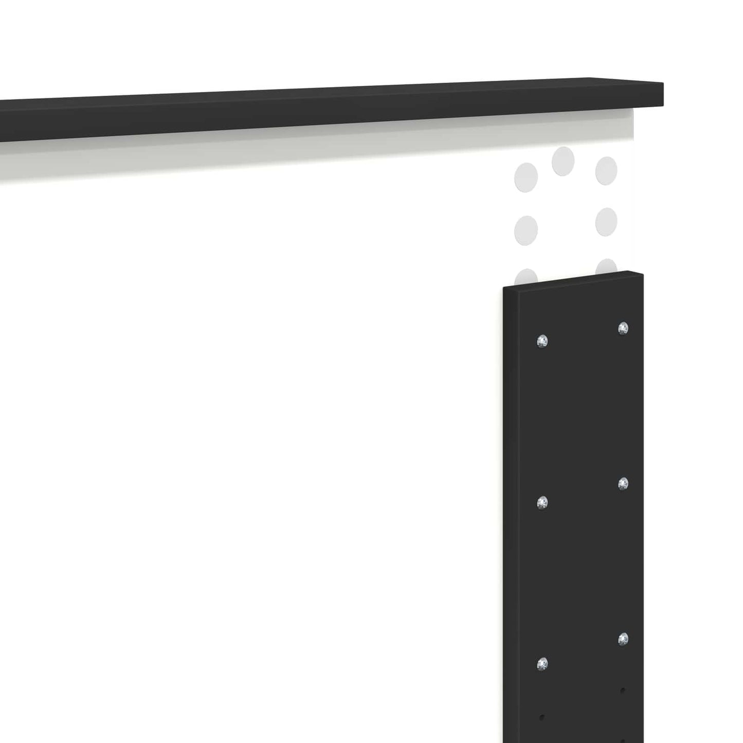 Testiera Rovere Nero Legno multistrato | homemem39