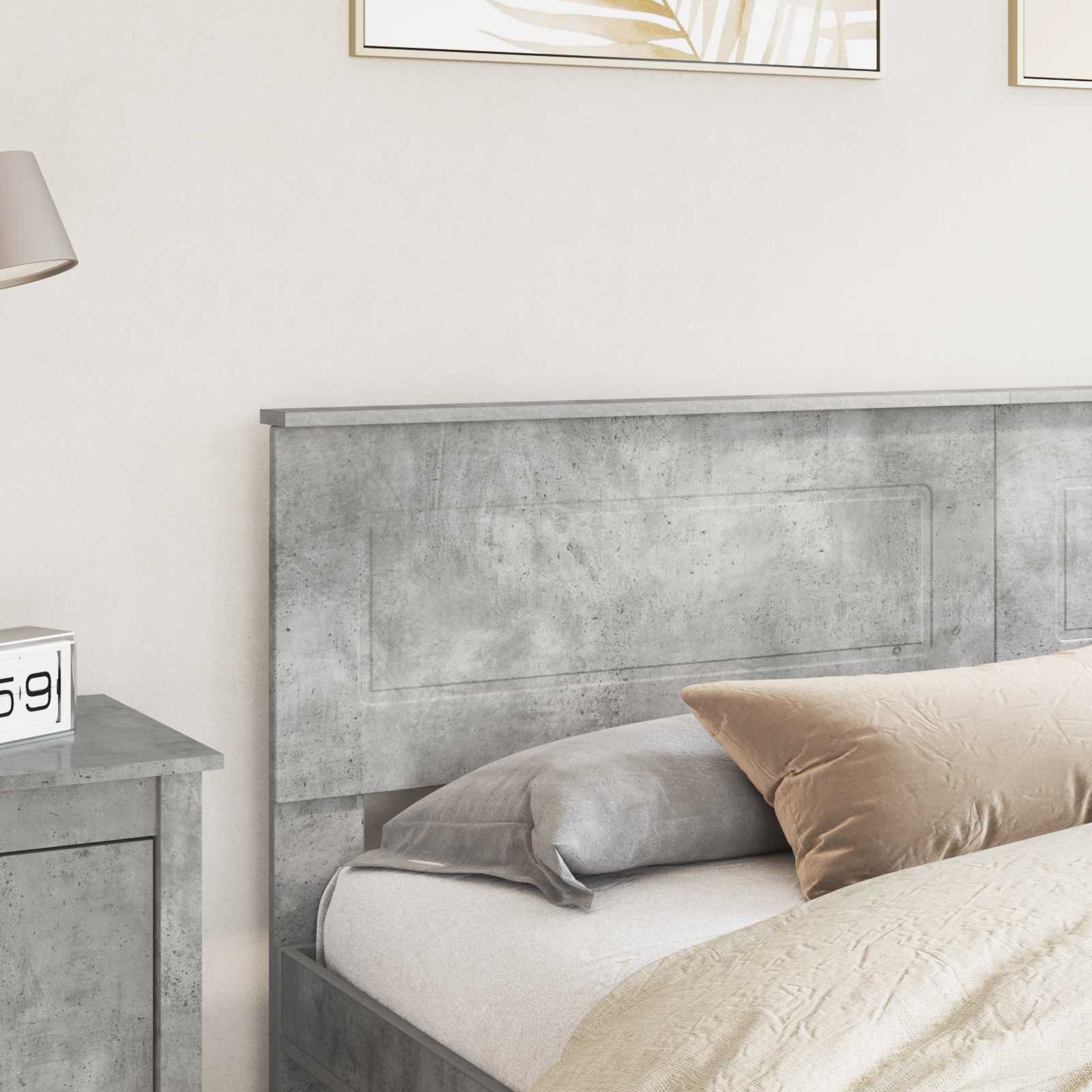 Testiera Grigio cemento Legno multistrato | homemem39