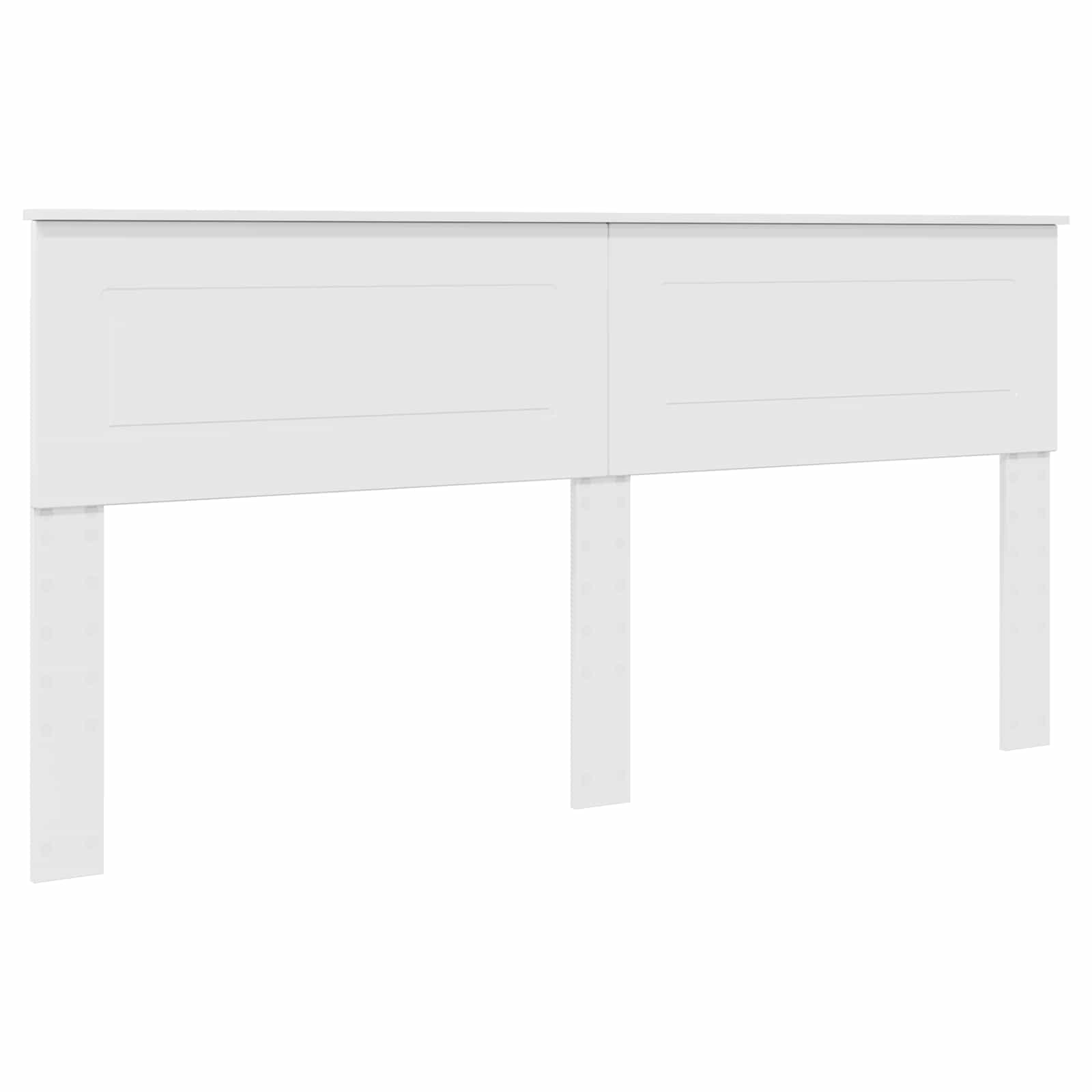 Testiera Bianco Lucido Legno multistrato | homemem39