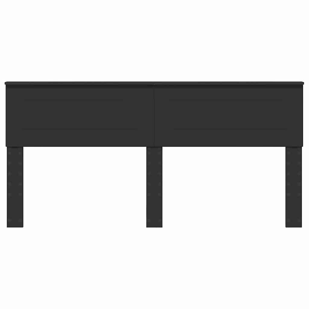 Testiera con testiera Rovere Nero 180 cm Legno multistrato