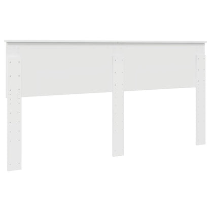 Testiera Bianco Lucido Legno multistrato | homemem39