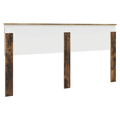 Testiera con testiera Rovere fumé 180 cm Legno multistrato