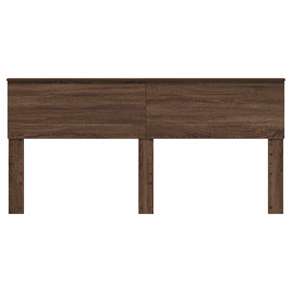 Testiera con testiera Rovere Marrone 180 cm Legno multistrato