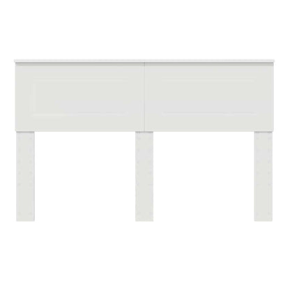 Testiera con testiera Bianco 160 cm Legno multistrato