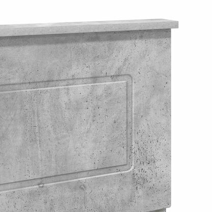 Testiera Grigio cemento Legno ingegnerizzato