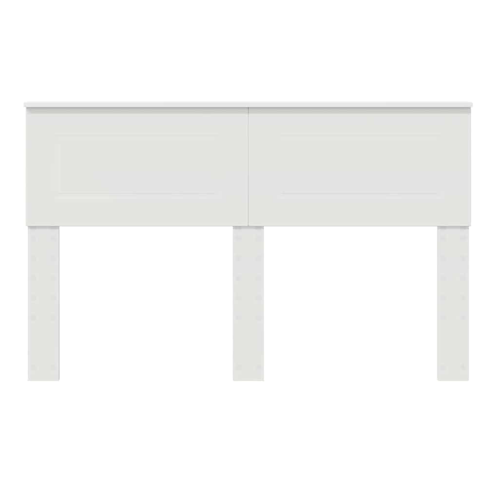 Testiera con testiera Bianco 150 cm Legno multistrato