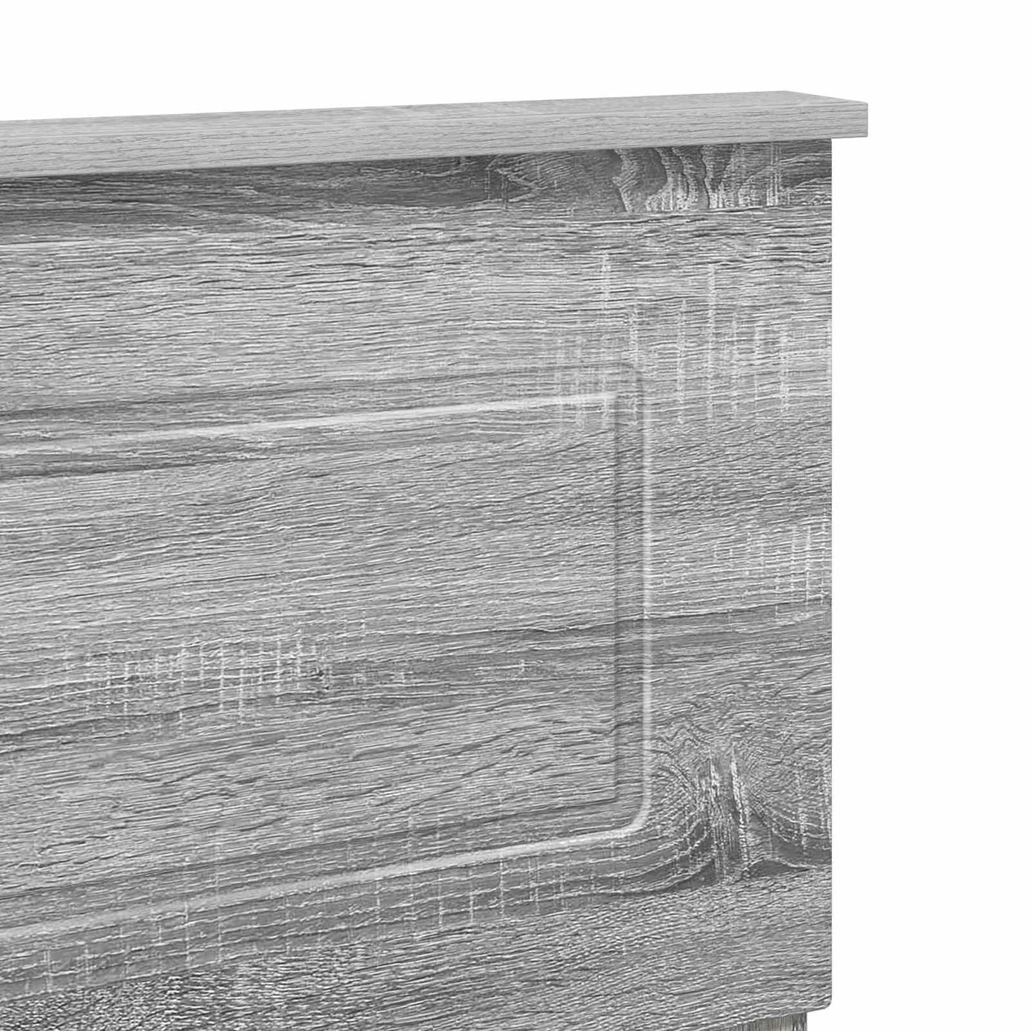 Testiera Grigio Sonoma Legno multistrato