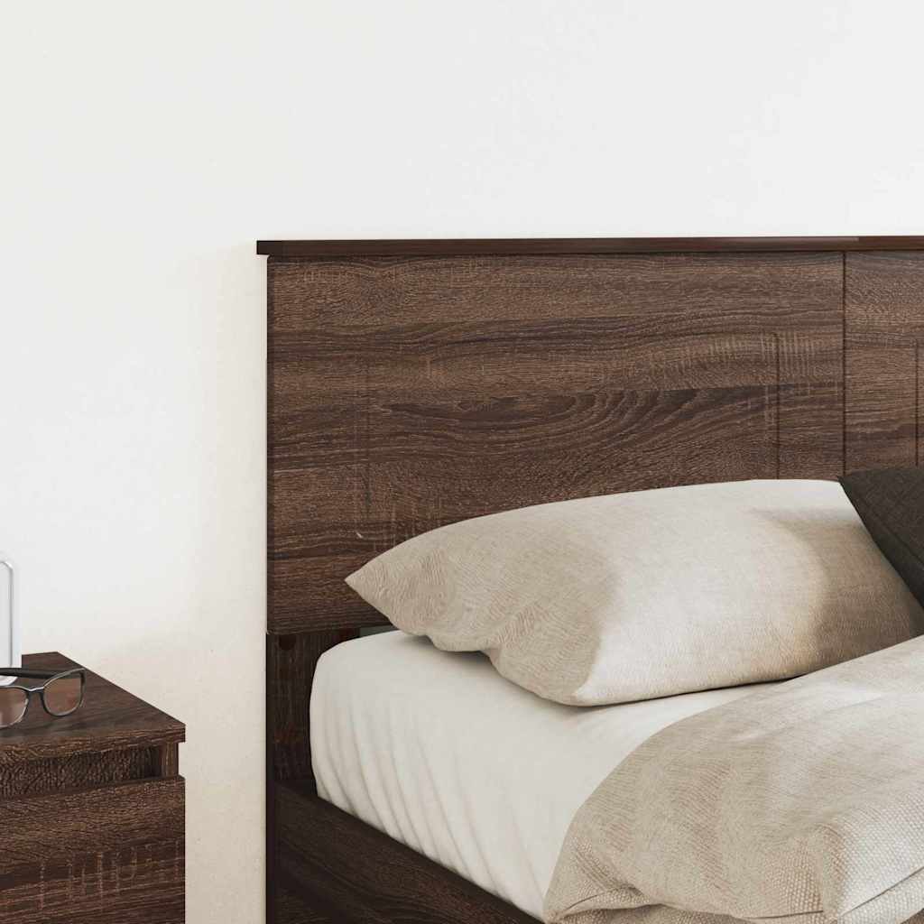 Testiera con testiera Rovere Marrone 150 cm Legno multistrato