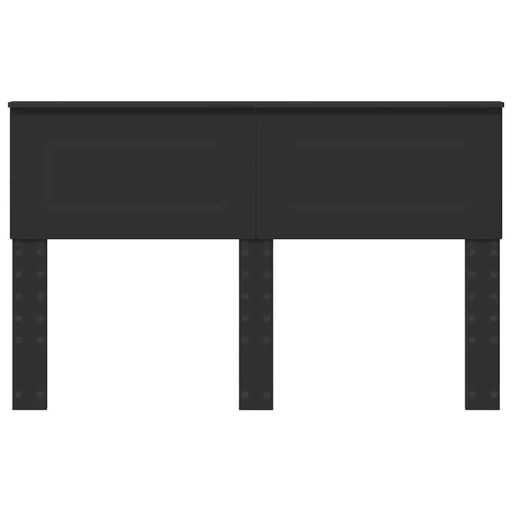 Testiera con testiera Rovere Nero 140 cm Legno multistrato