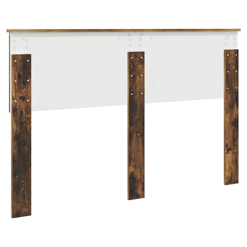 Testiera con testiera Rovere fumé 140 cm Legno multistrato