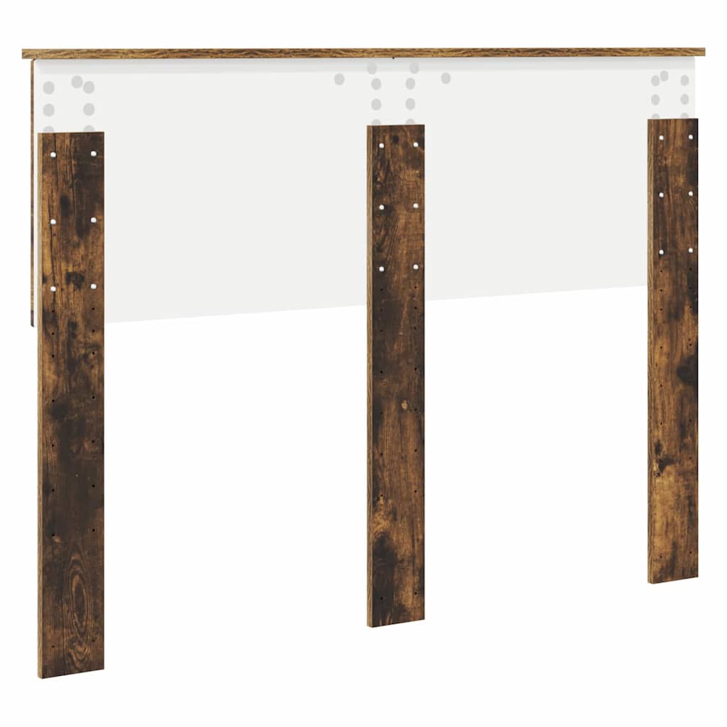 Testiera con testiera Rovere fumé 135 cm Legno multistrato