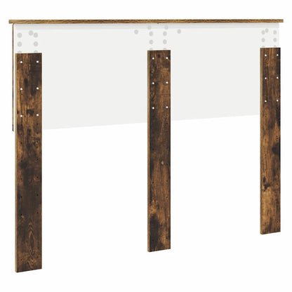 Testiera con testiera Rovere fumé 135 cm Legno multistrato