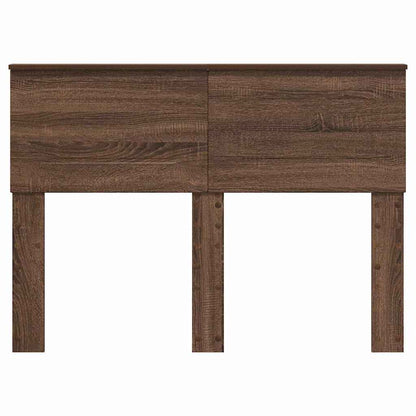 Testiera con testiera Rovere Marrone 135 cm Legno multistrato