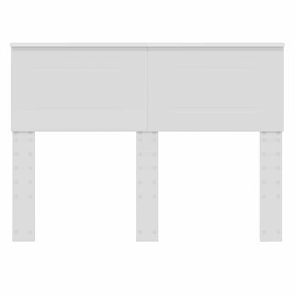 Testiera con testiera Bianco 120 cm Legno multistrato