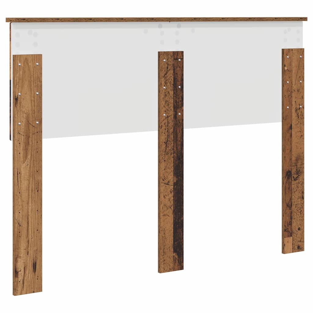 Testiera con testiera Legno vecchio 120 cm Legno multistrato