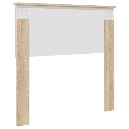 Testiera con testiera Rovere Sonoma 100 cm Legno multistrato