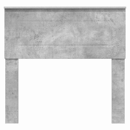 Testiera con testiera Grigio cemento 100 cm Legno multistrato