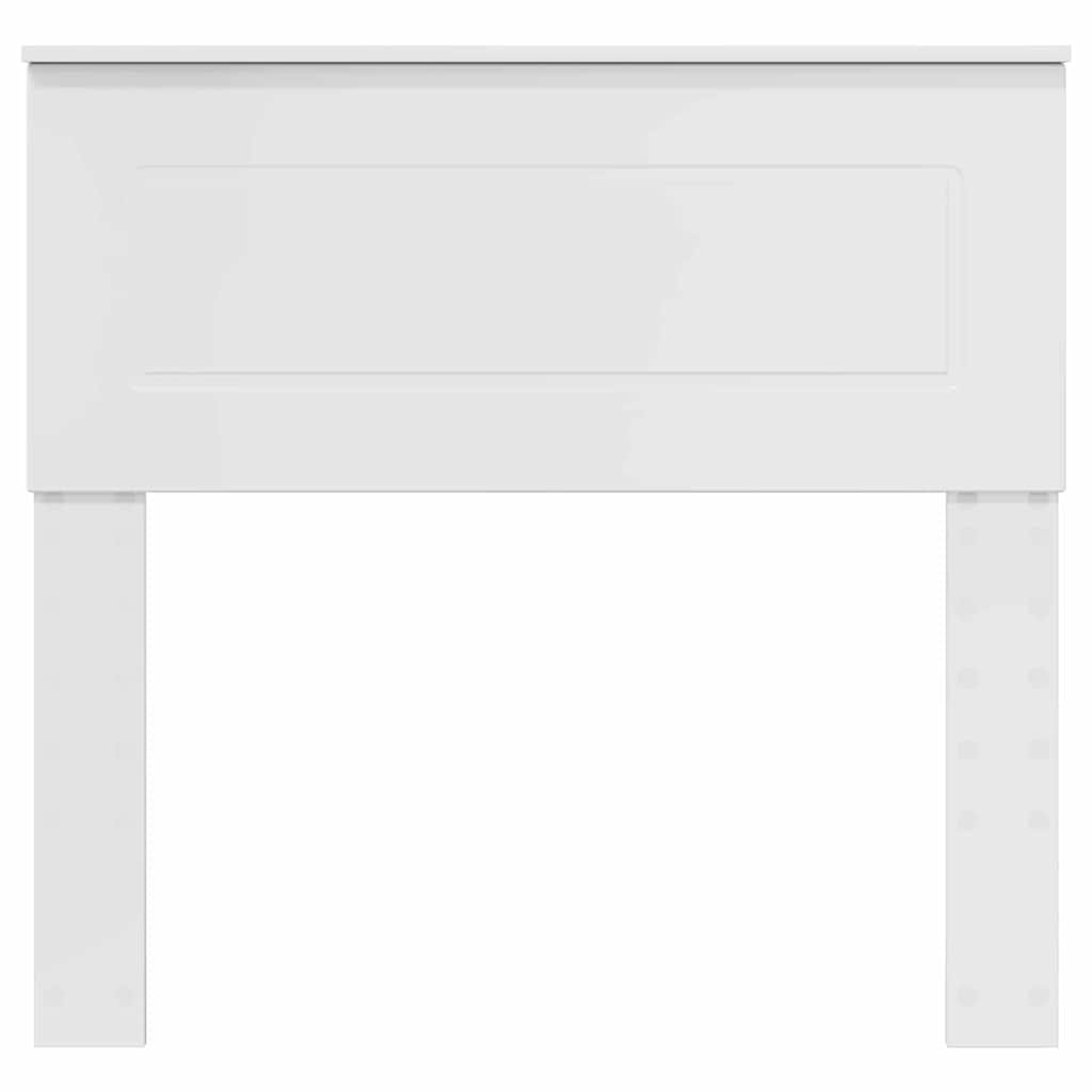 Testiera con testiera Bianco Lucido 100 cm Legno multistrato