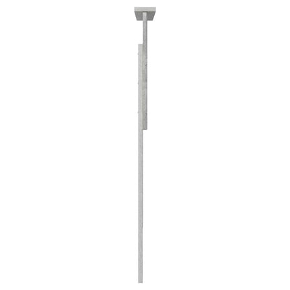 Testiera con testiera Grigio cemento 90 cm Legno multistrato