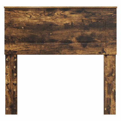 Testiera con testiera Rovere fumé 90 cm Legno multistrato